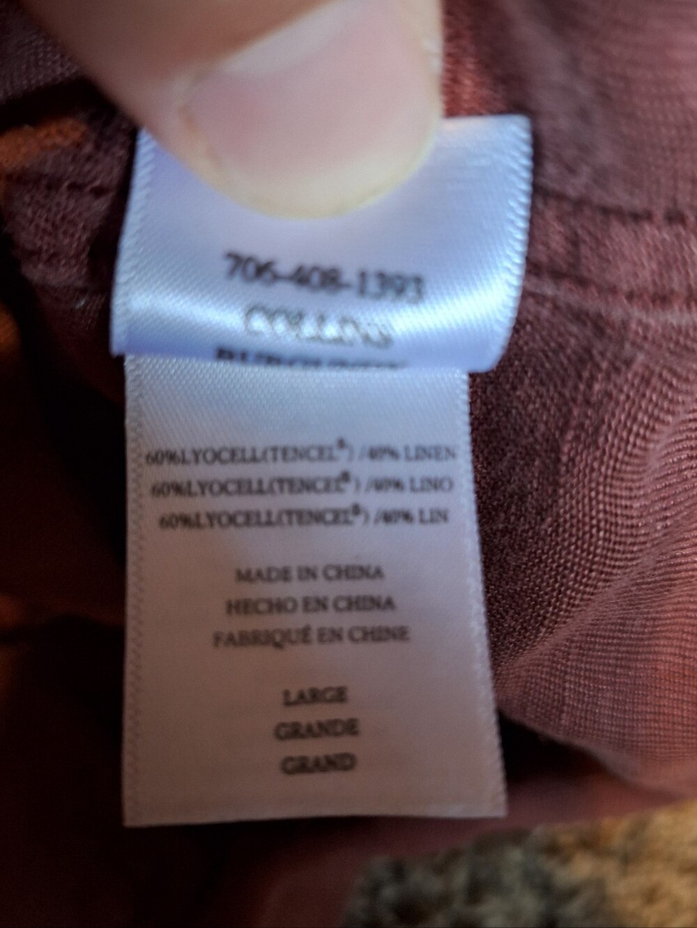 Rails Linen Blend Utility Jacket - Picture 3 of 5